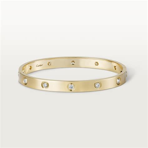 open cartier love bracelet|cartier love bracelet 10 diam.